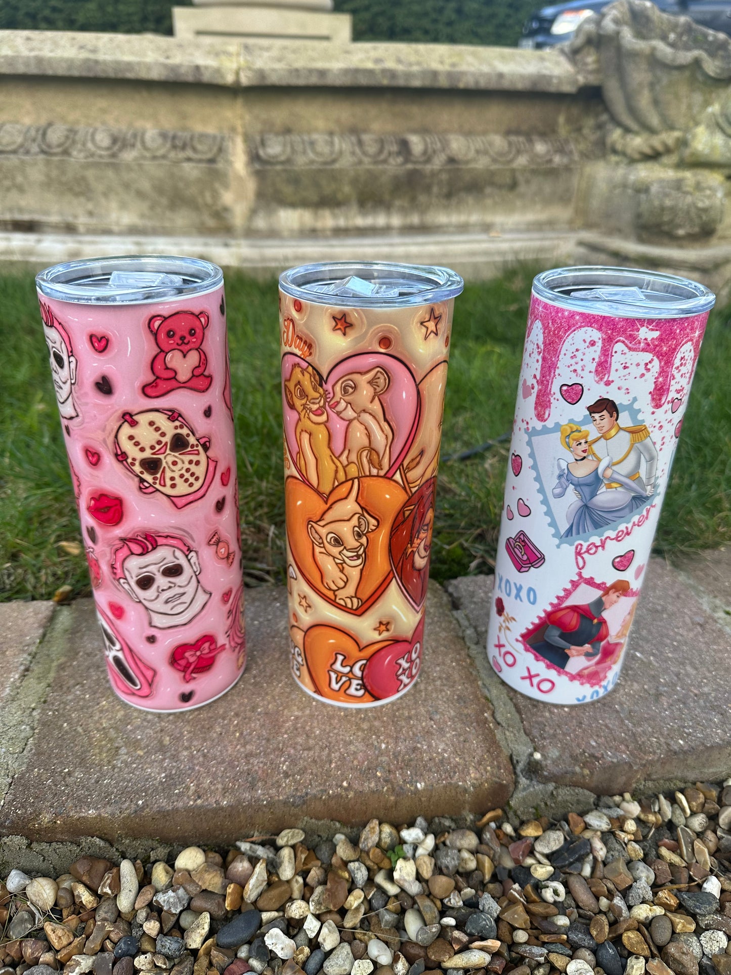 Princess valentines tumbler