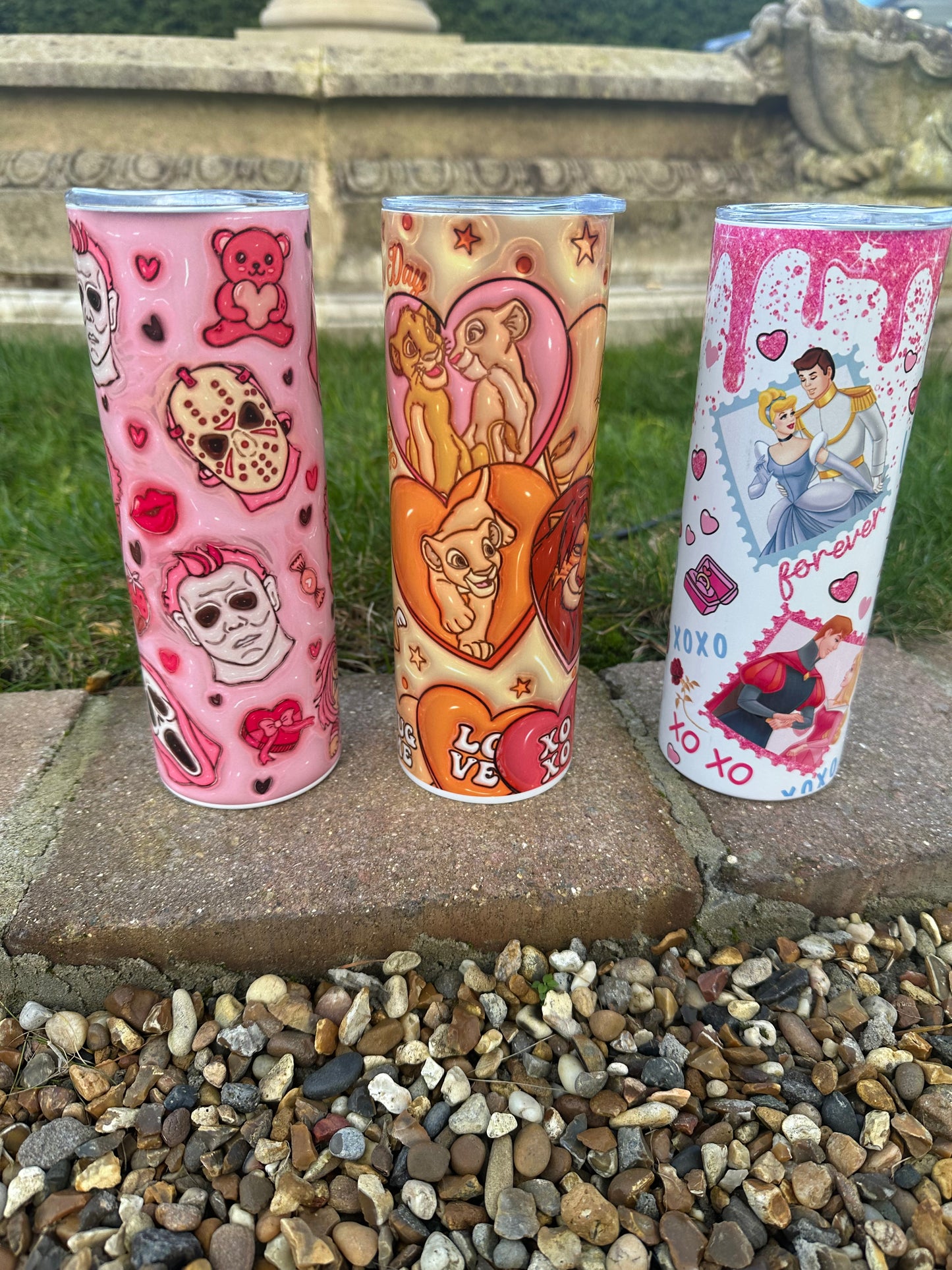 Lion king valentines tumbler