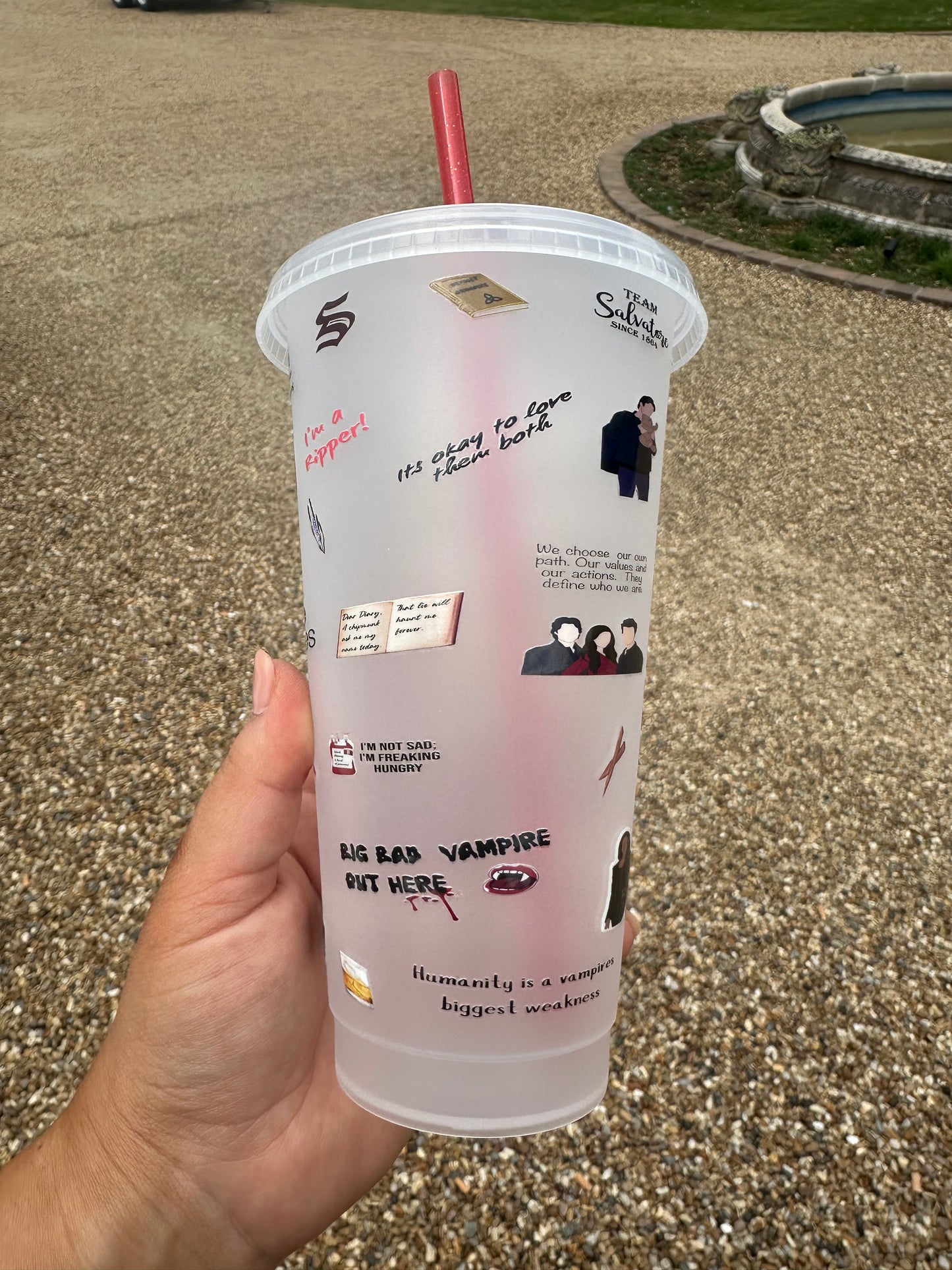Vampire diaries cold cup