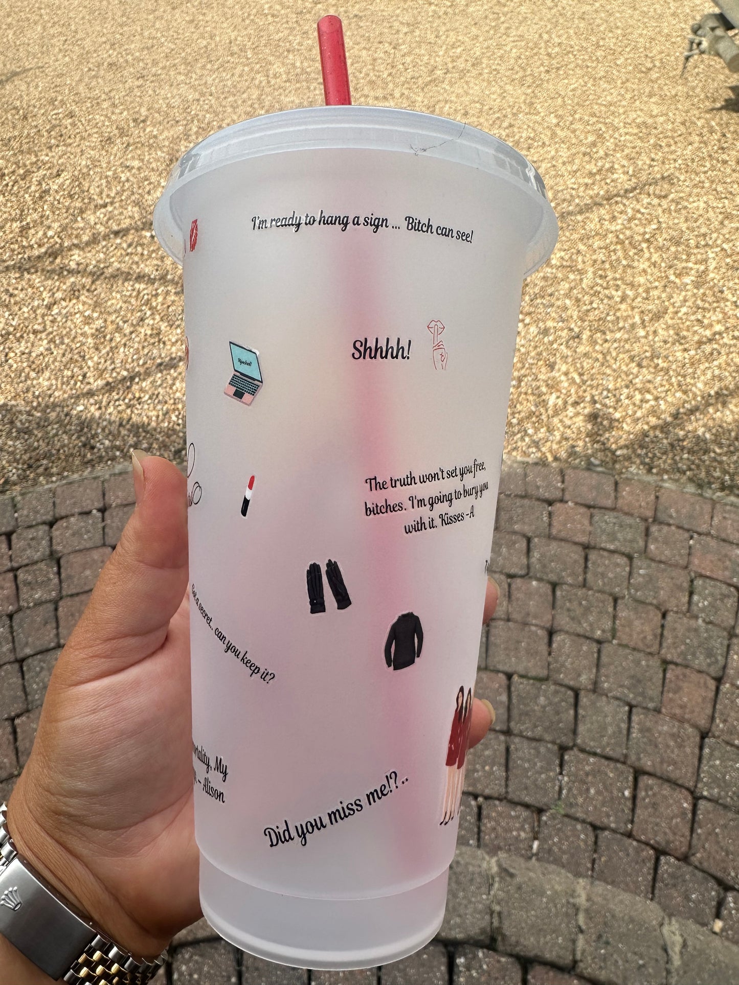 Pretty little liars cold cup