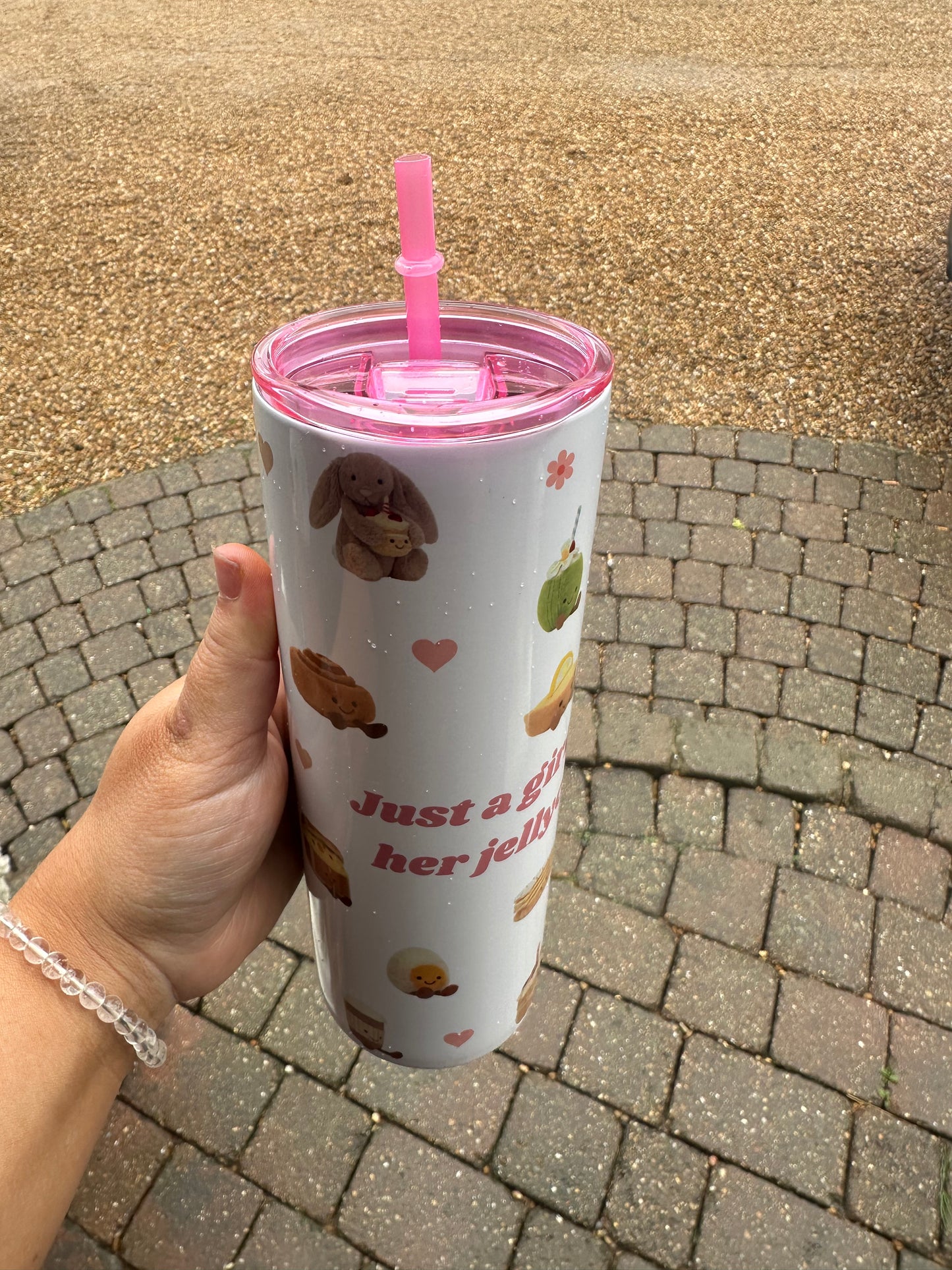 Jellycat slim stainless steel tumbler