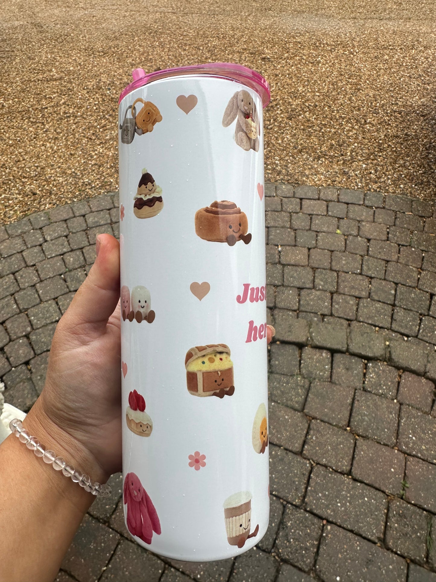 Jellycat slim stainless steel tumbler