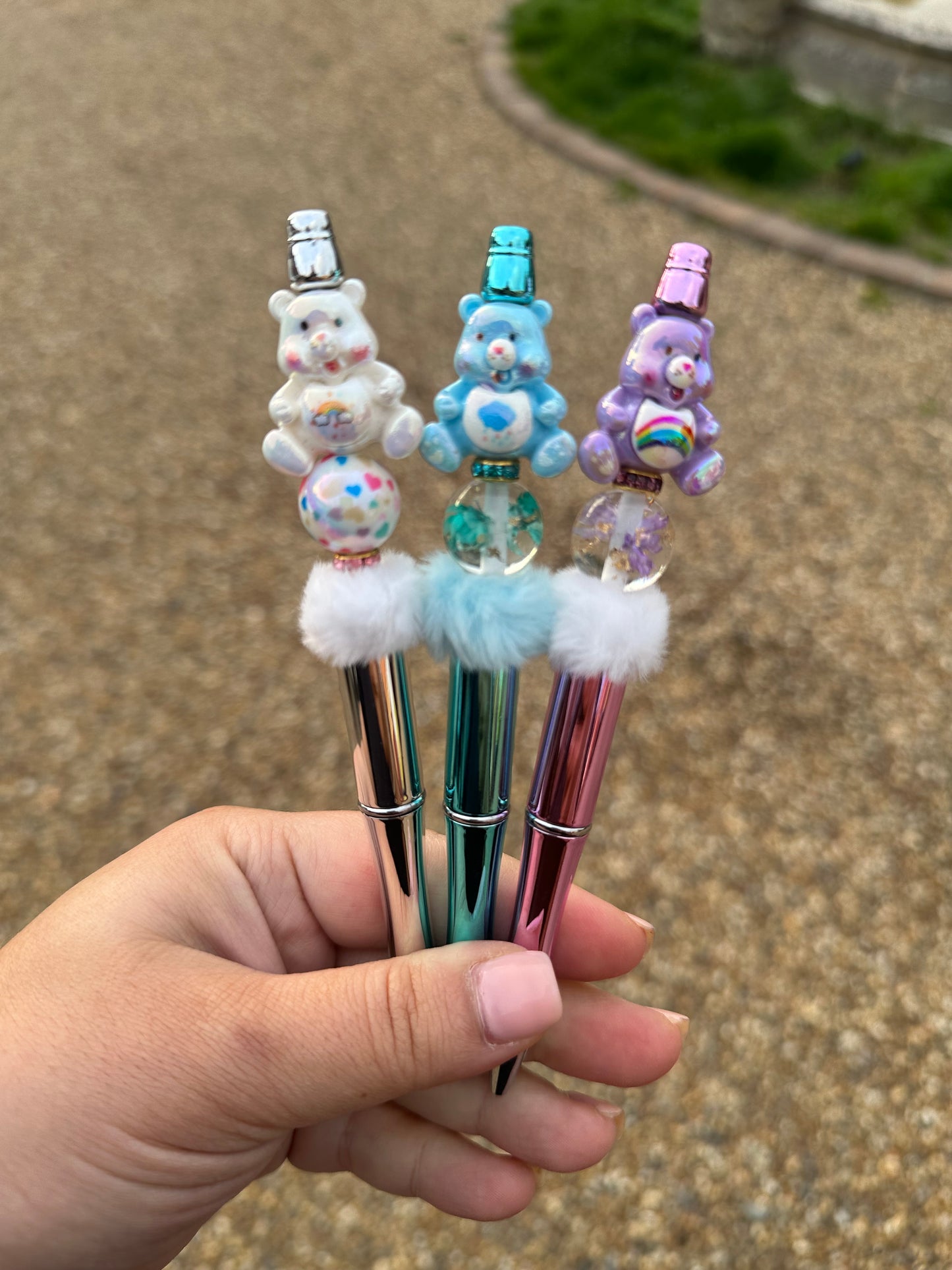 Beaded pens