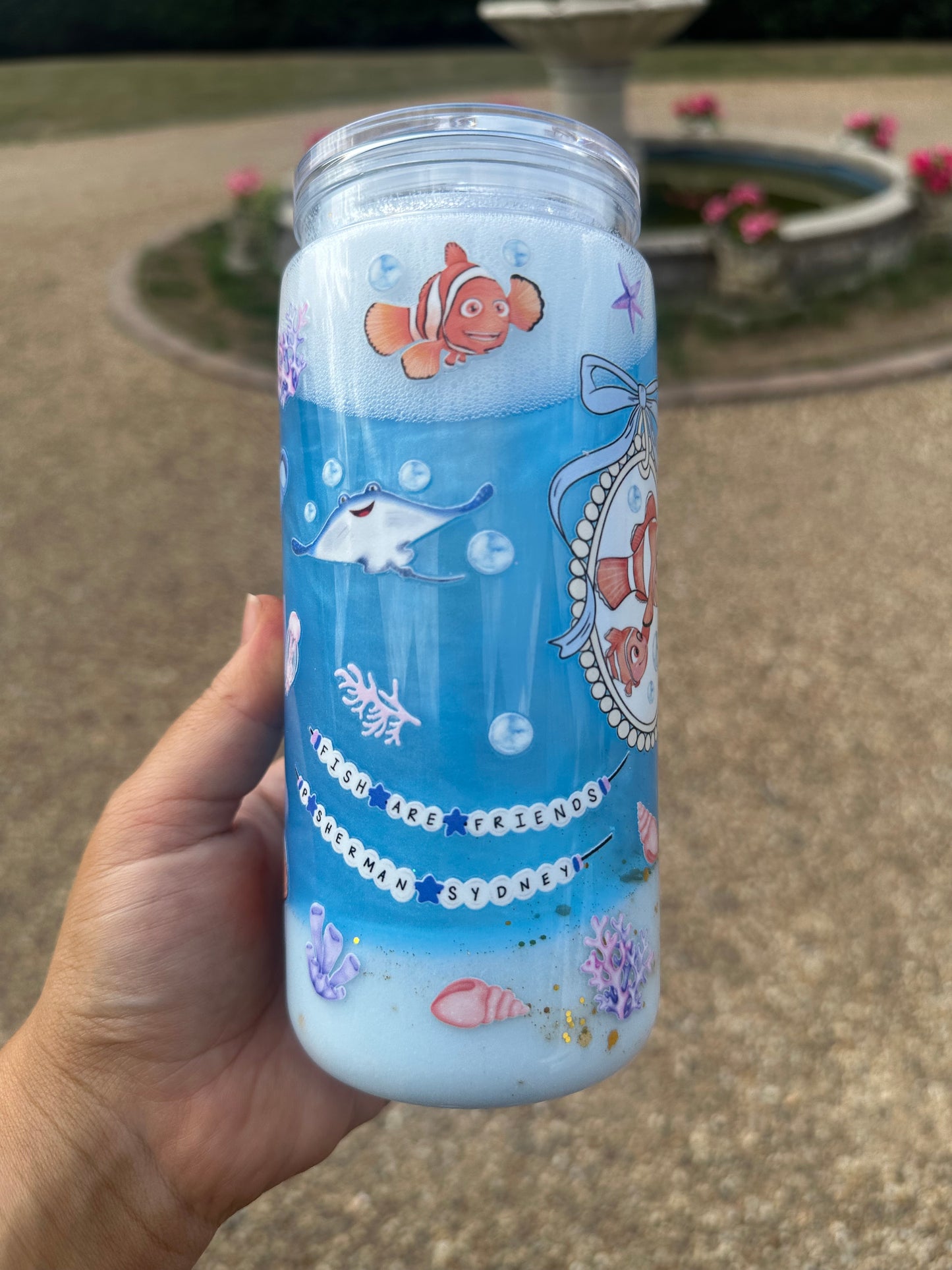 Nemo beach plastic tumbler