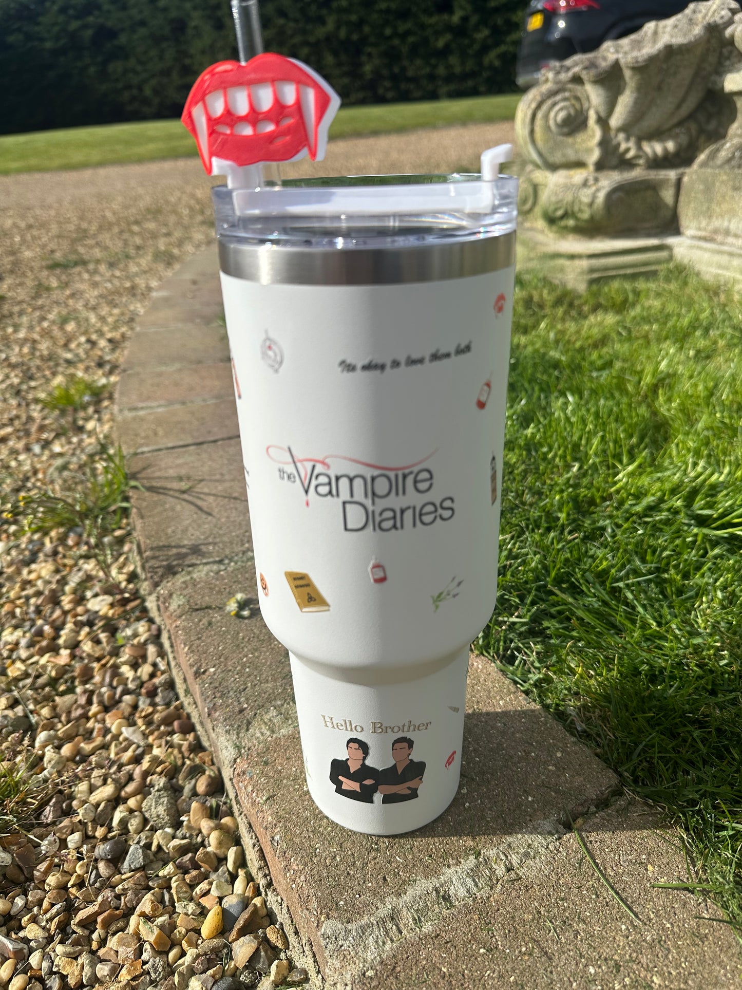 Vampire diaries 40oz tumbler