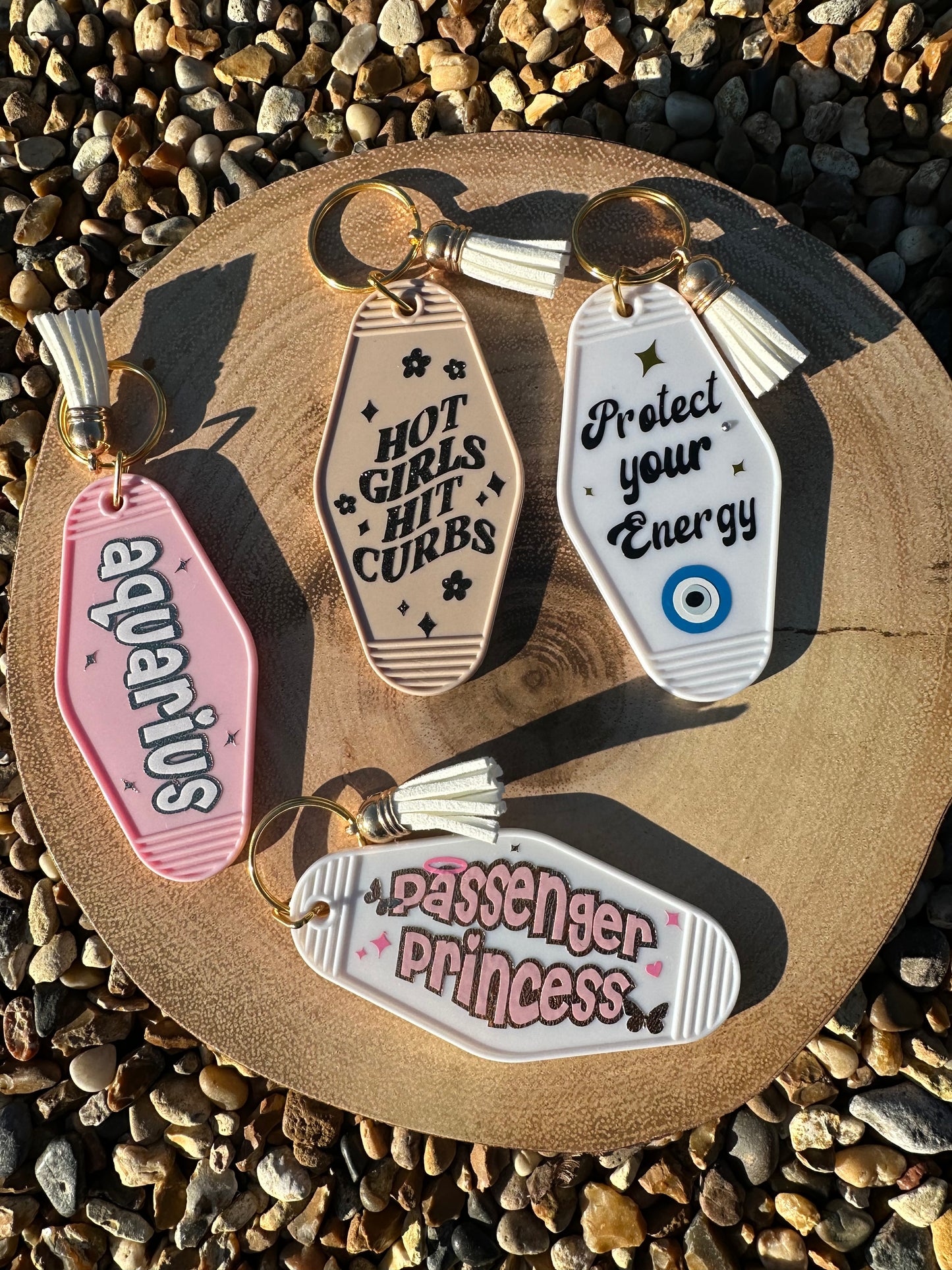 Passenger Princess keyring