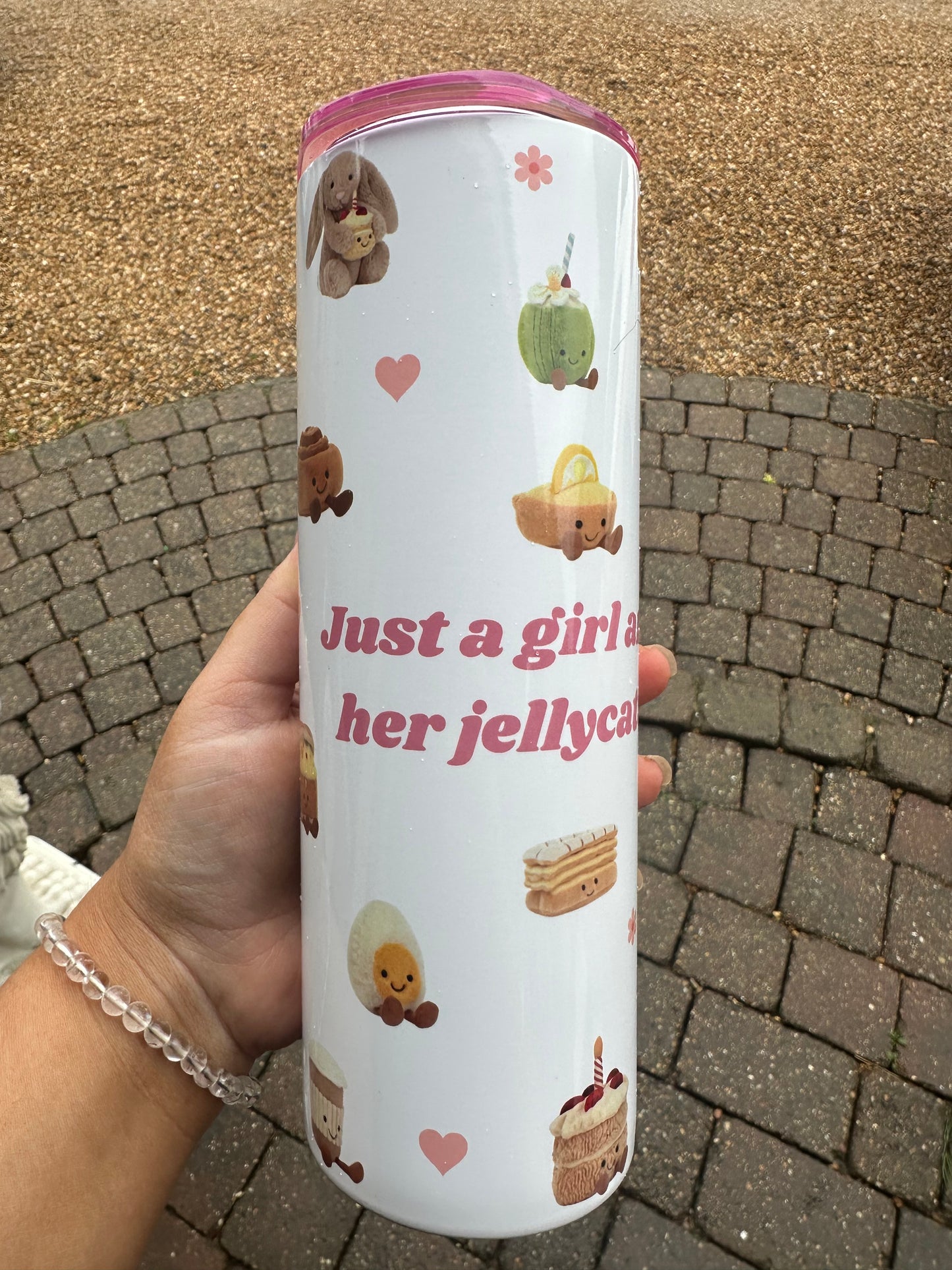 Jellycat slim stainless steel tumbler