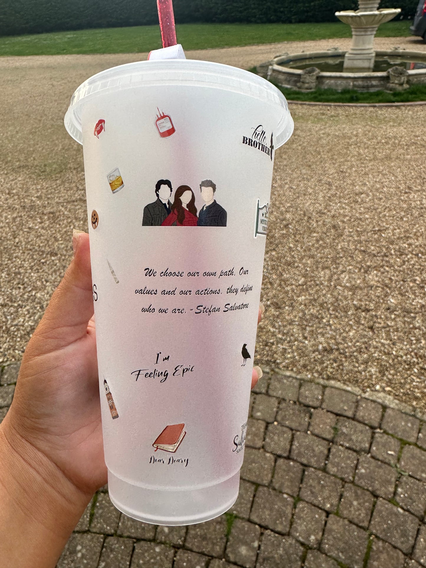 Vampire diaries cold cup