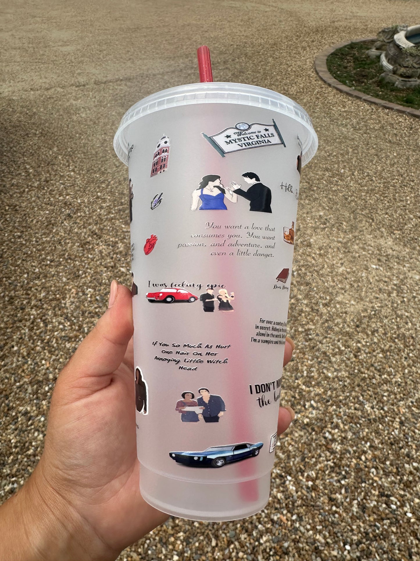 Vampire diaries cold cup