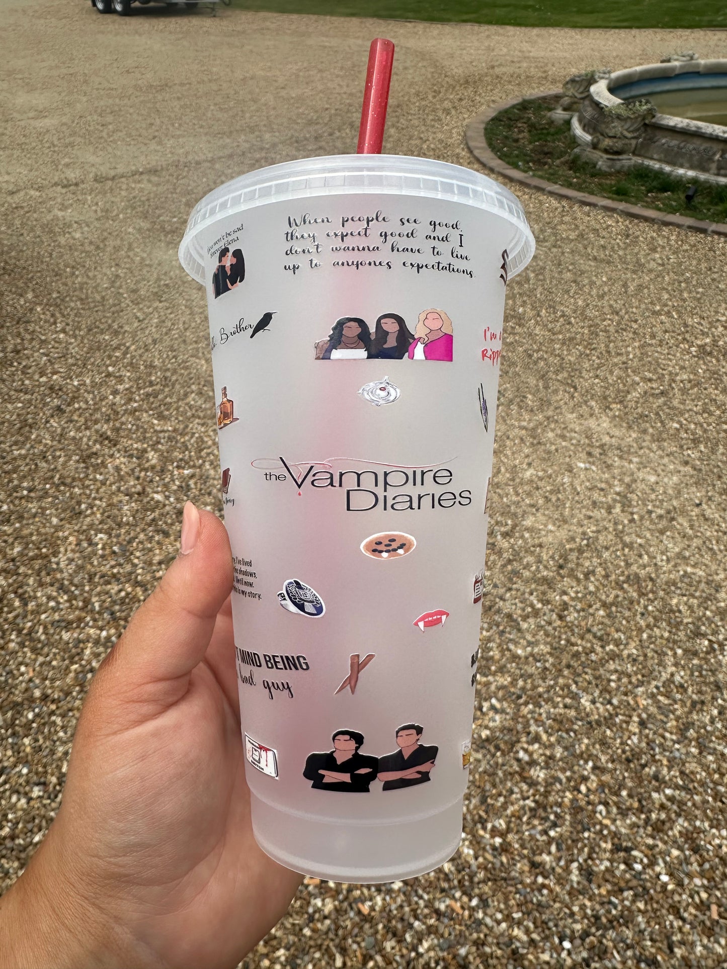 Vampire diaries cold cup