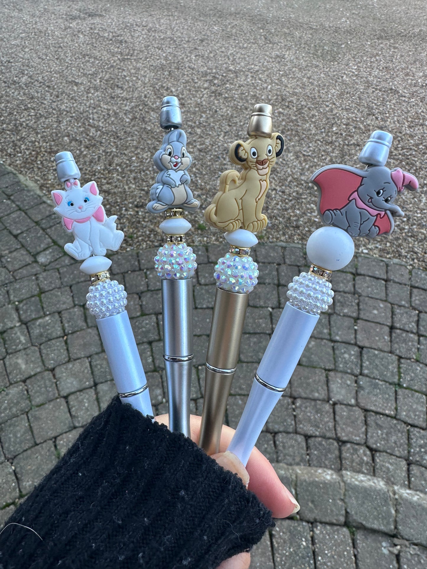 Beaded pens
