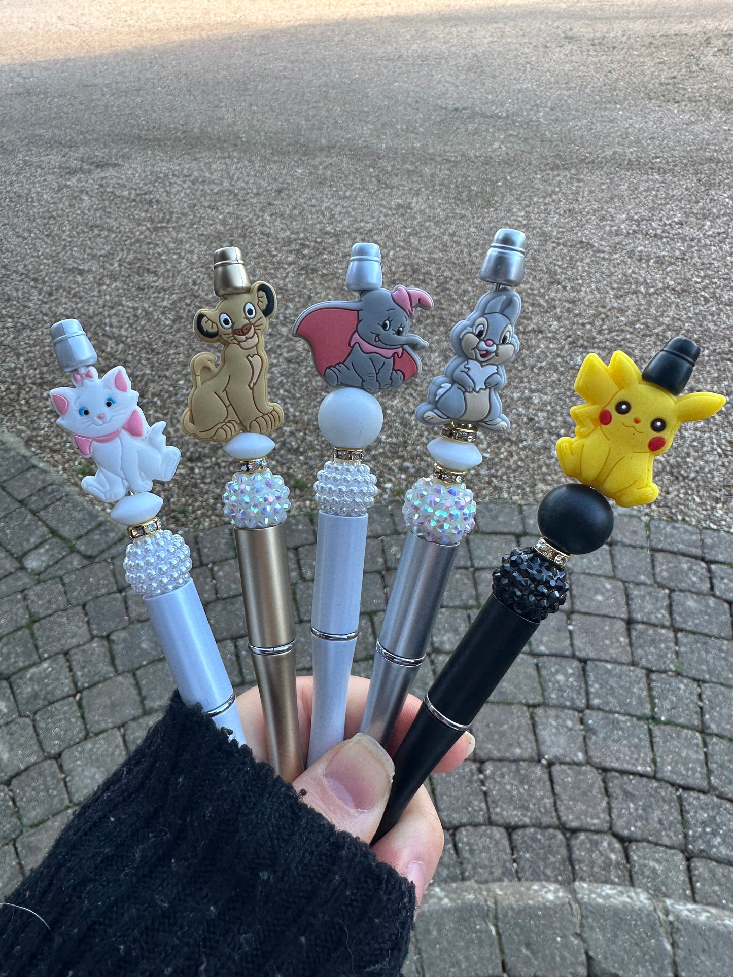 Beaded pens