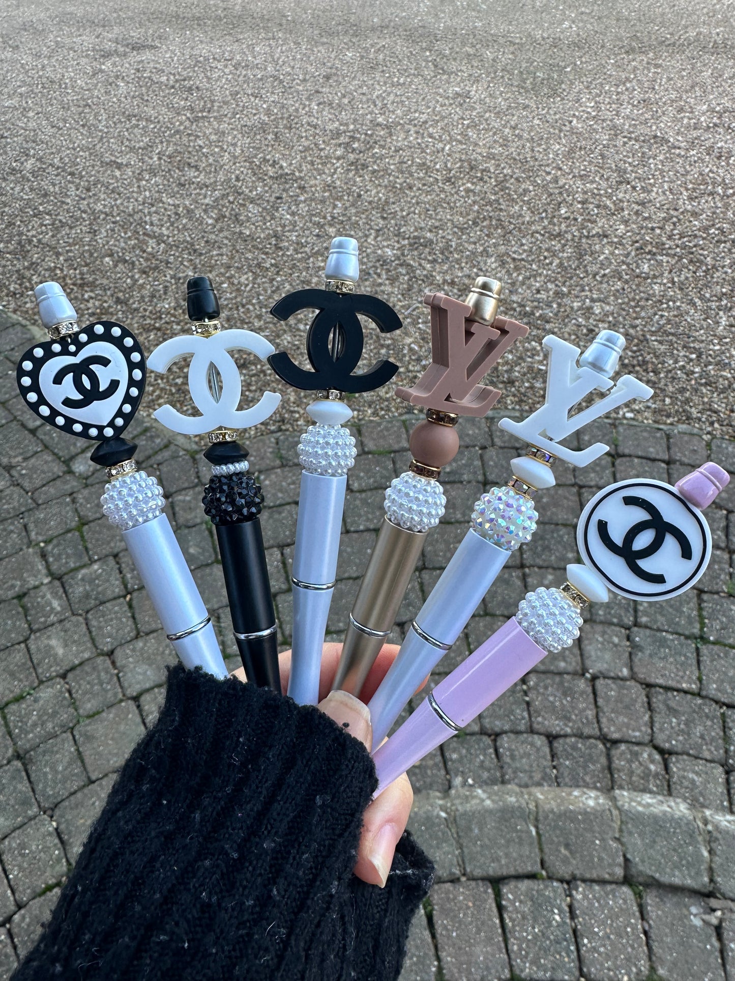 Beaded pens