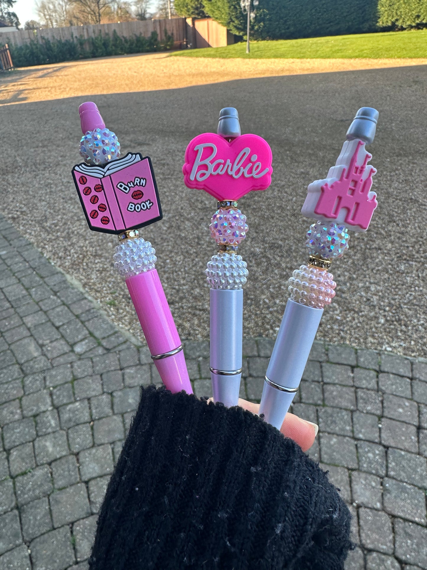 Beaded pens