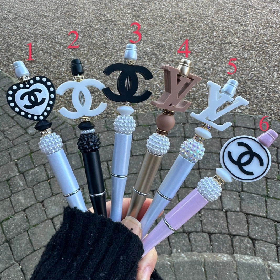 Beaded pens