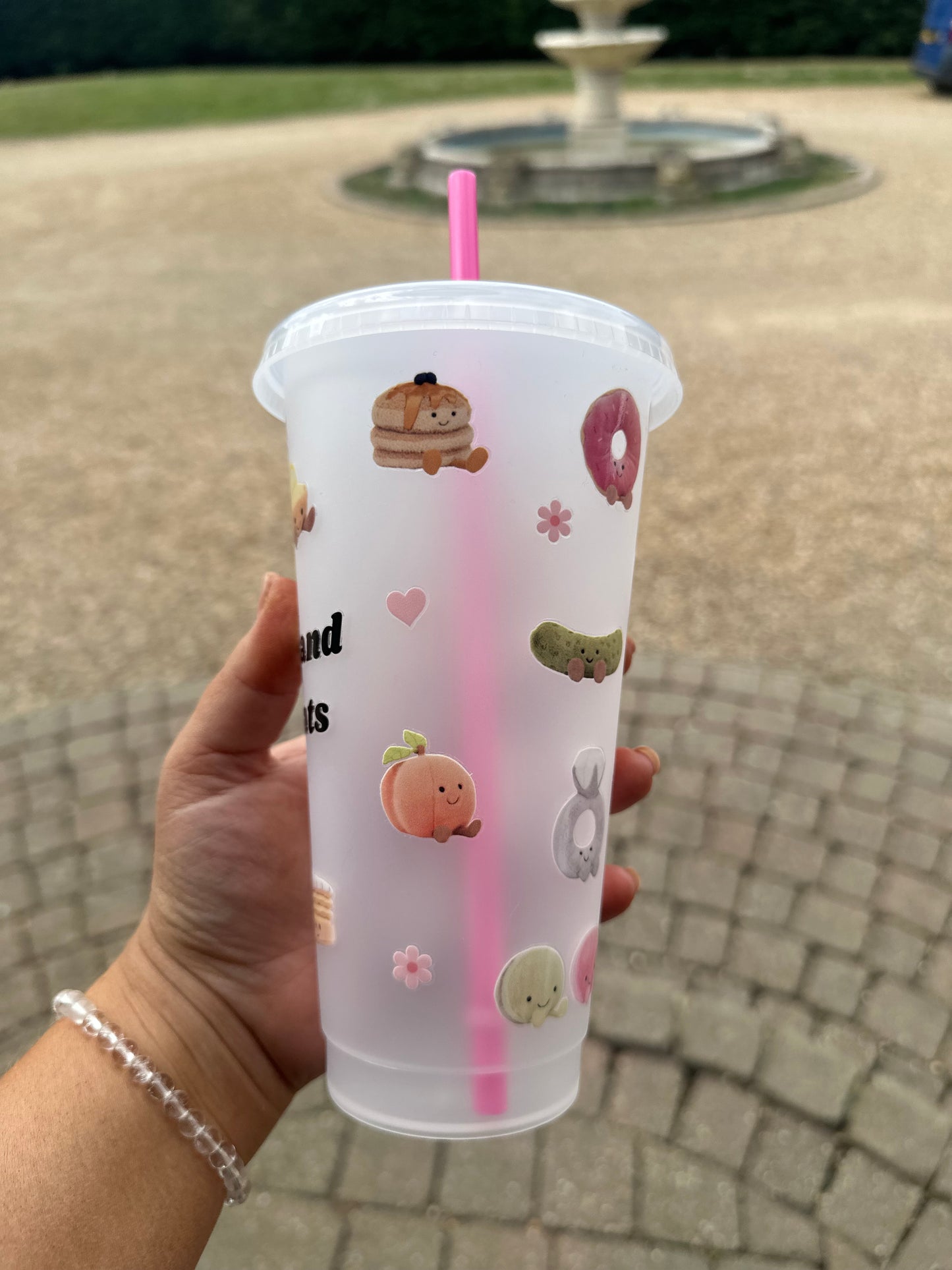 Jellycat inspired cold cup