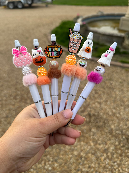 Beaded pens