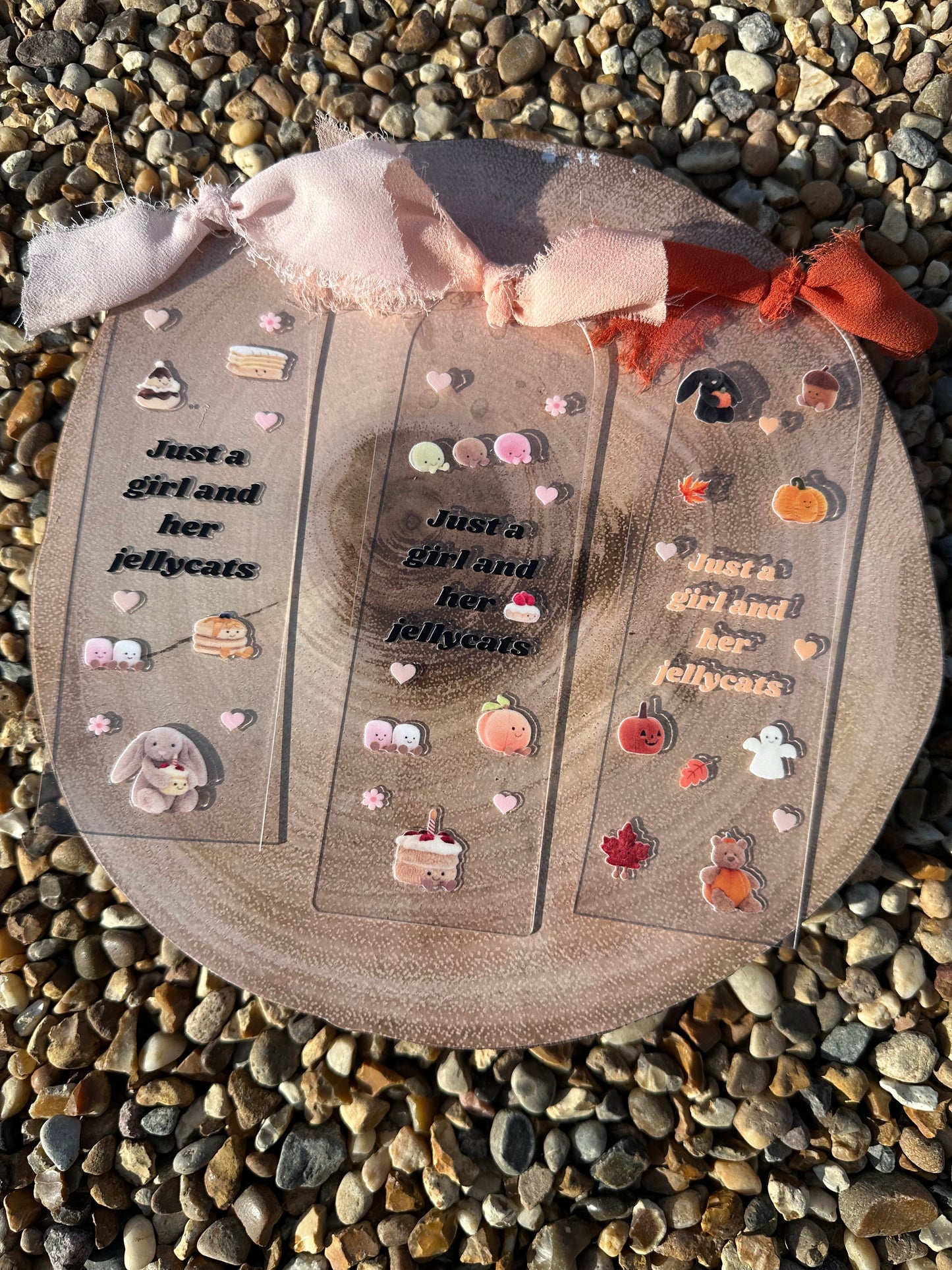 Jellycat inspired bookmarks