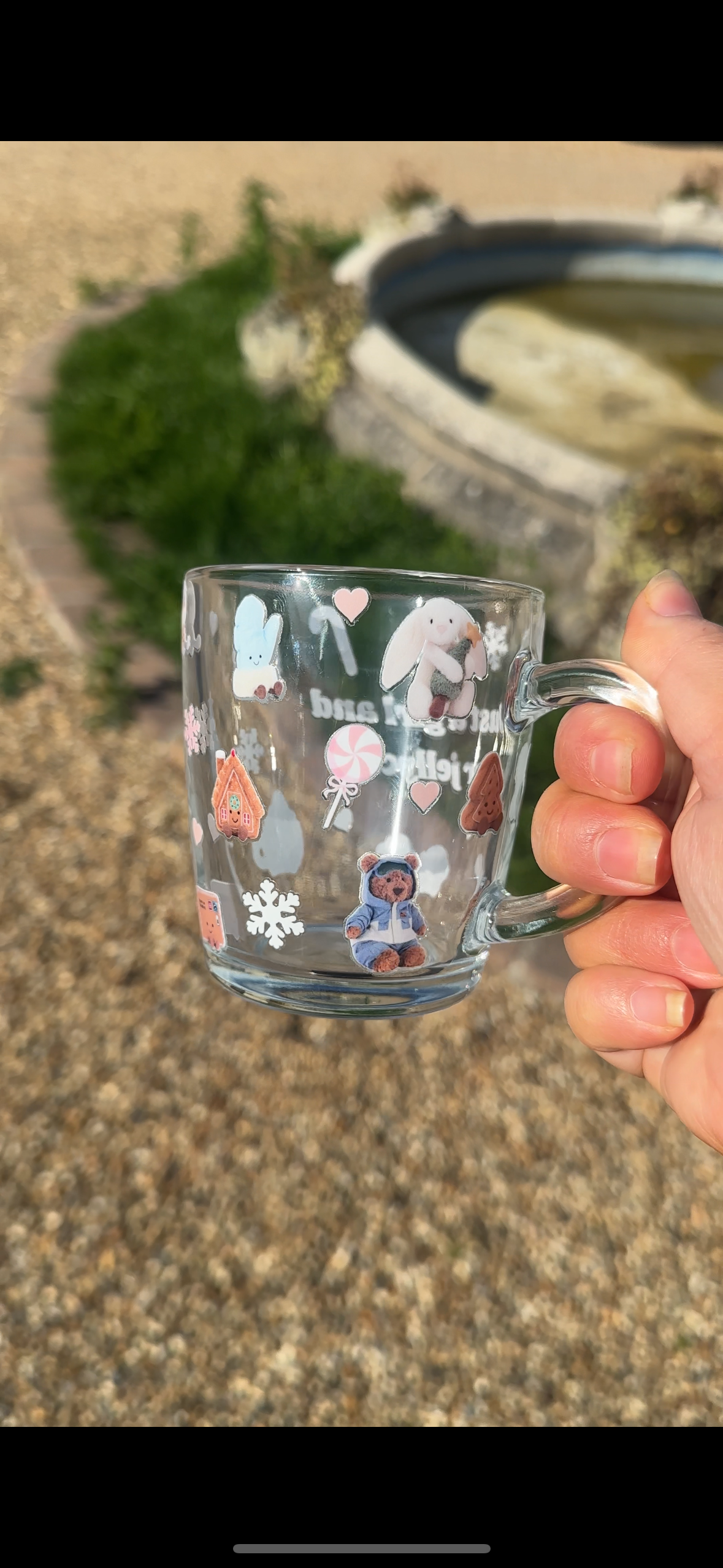 Jellycat Christmas mug