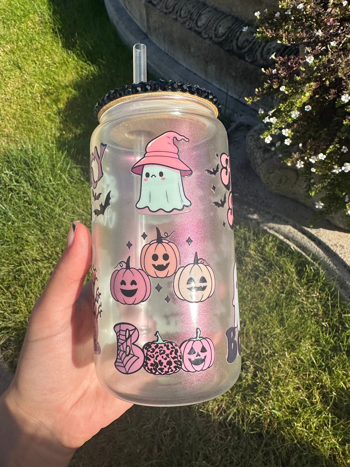 Halloween spooky vibes tumbler