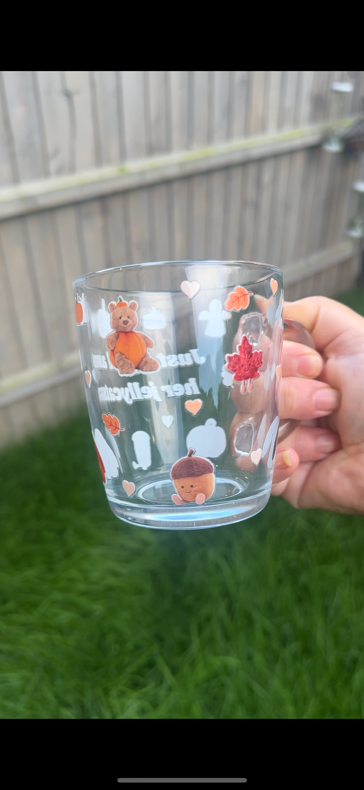 Jellycat autumn mug