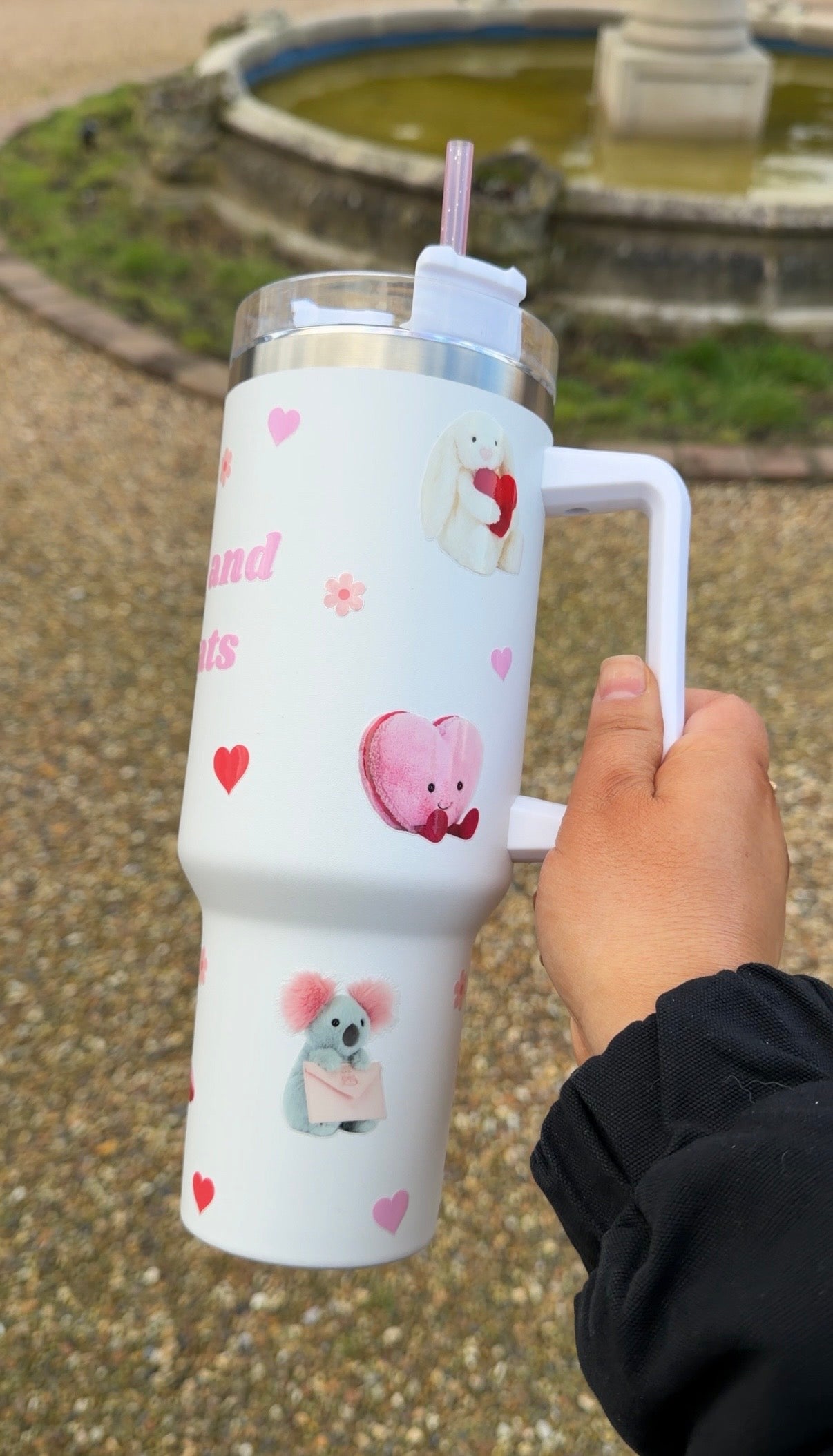 Jellycat valentines tumbler
