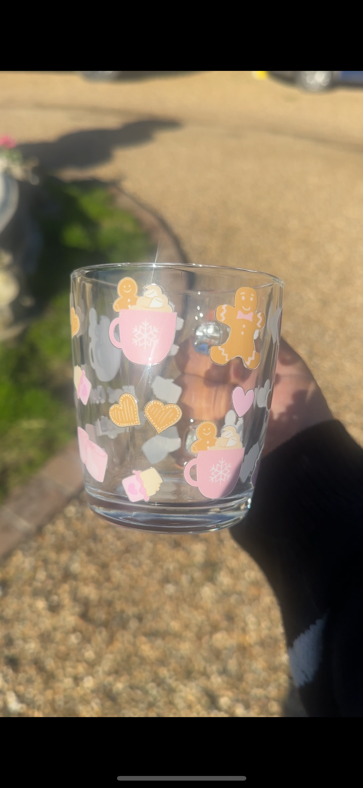 Christmas gingerbread mug