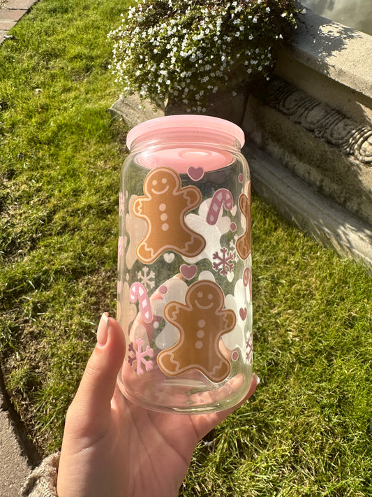 Gingerbread 16oz tumbler