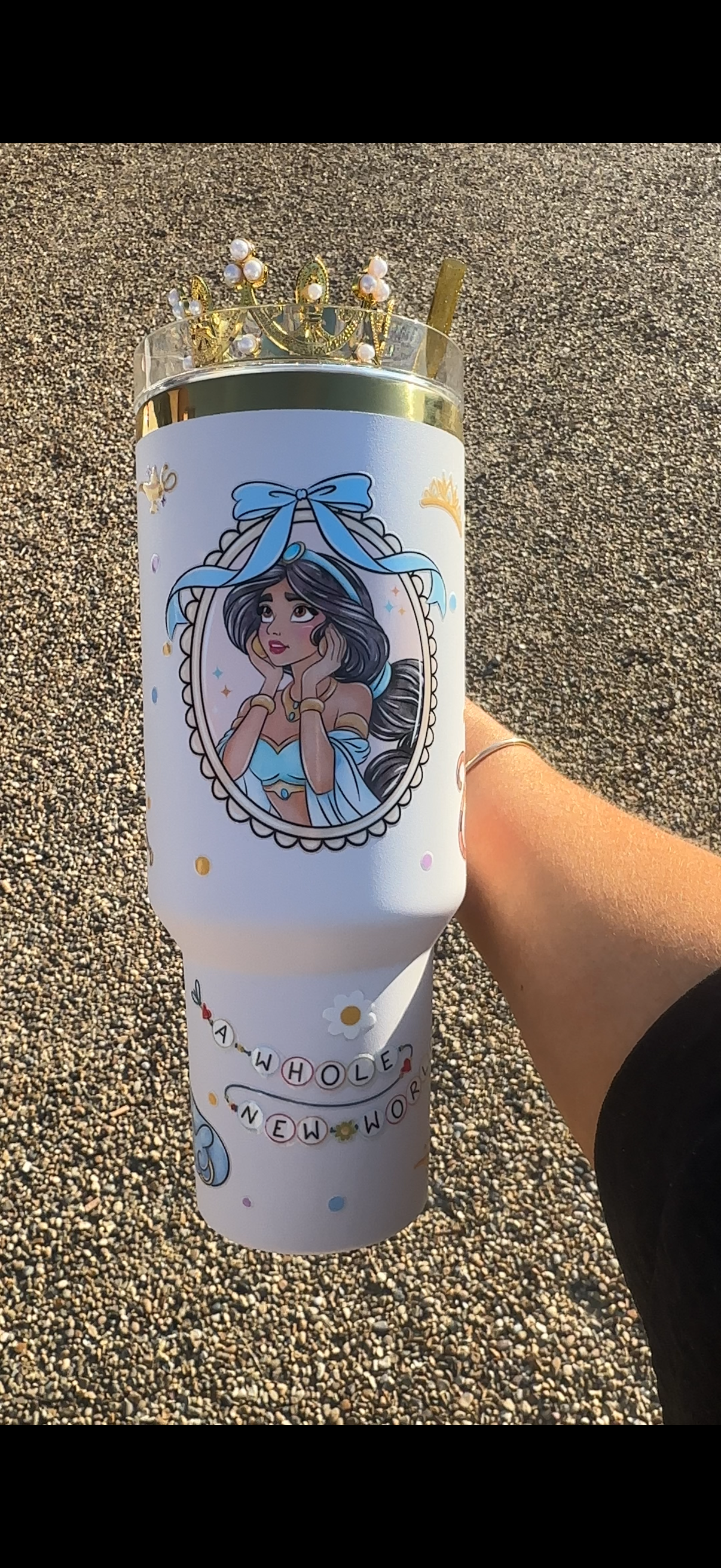Jasmine Aladdin 40oz tumbler