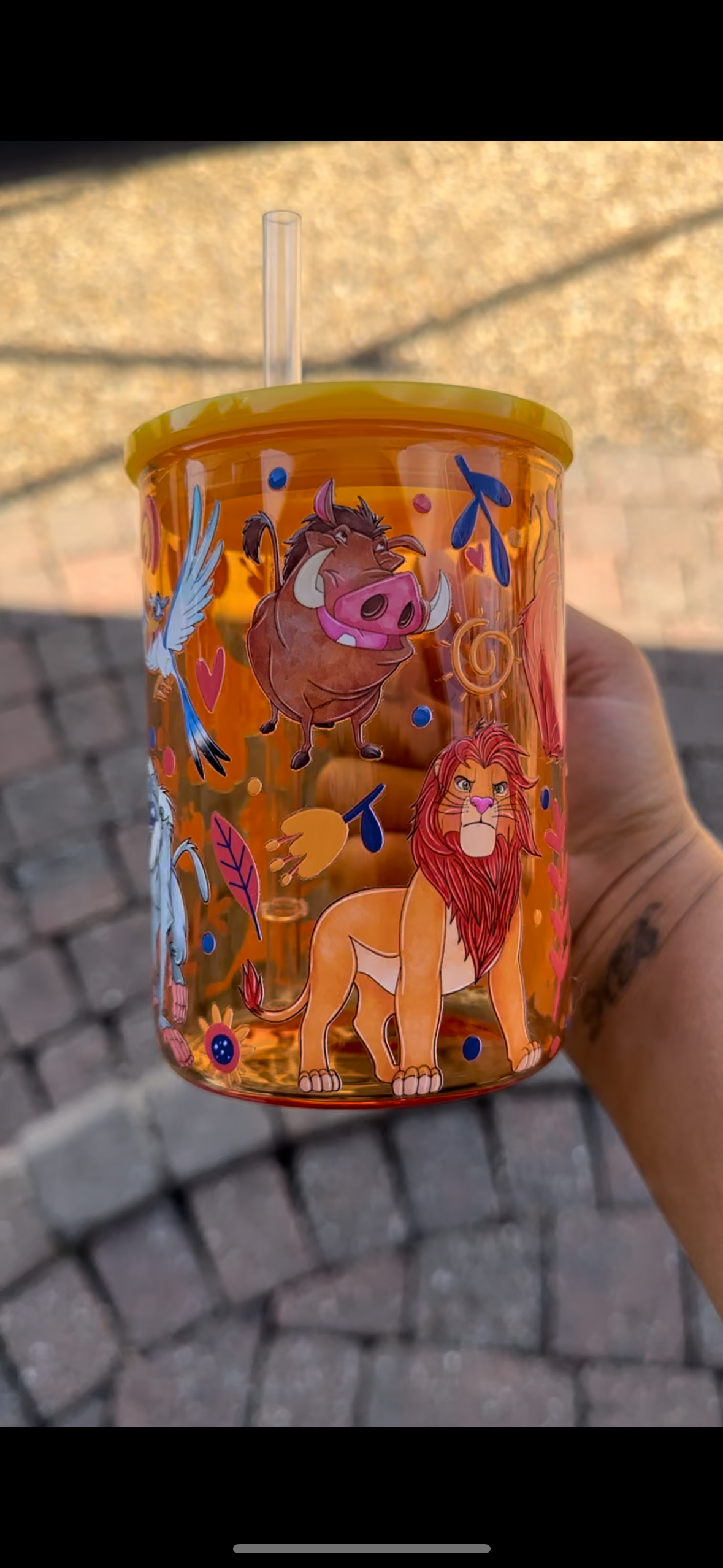 Lion king mug